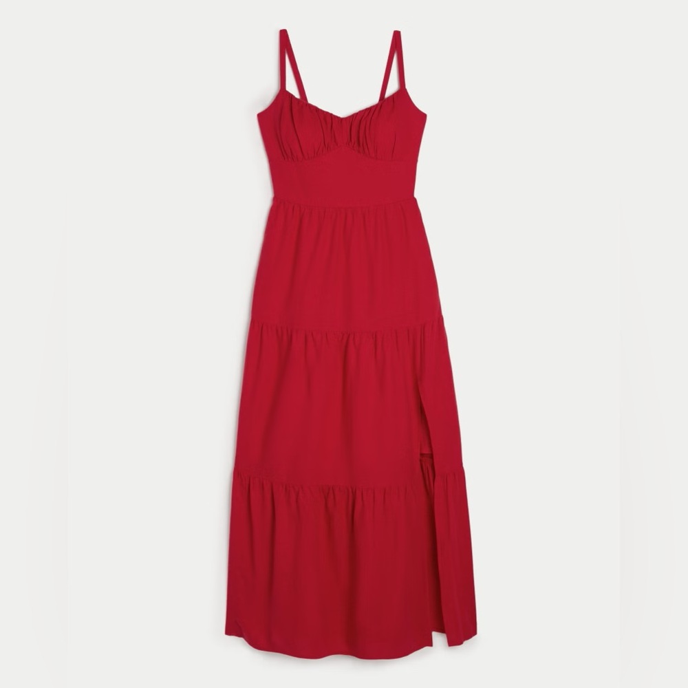 Hollister Linen Blend Dress